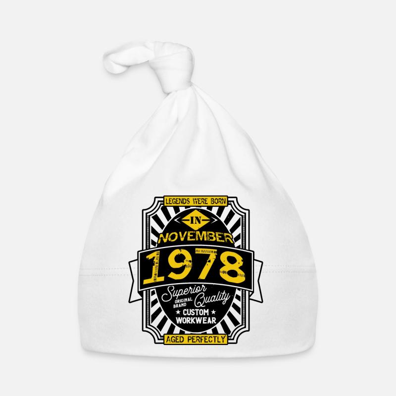 1978 NOVEMBER Organic Baby Cap