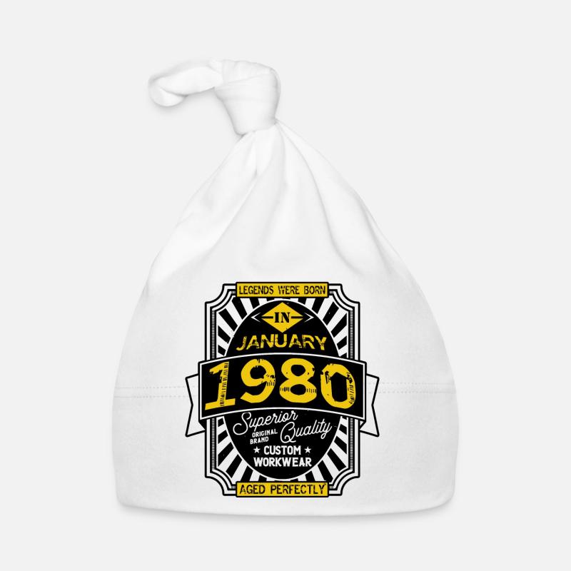 1980 JANUARY Organic Baby Cap