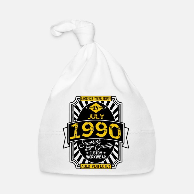 1990 JULY Bonnet bio Bébé