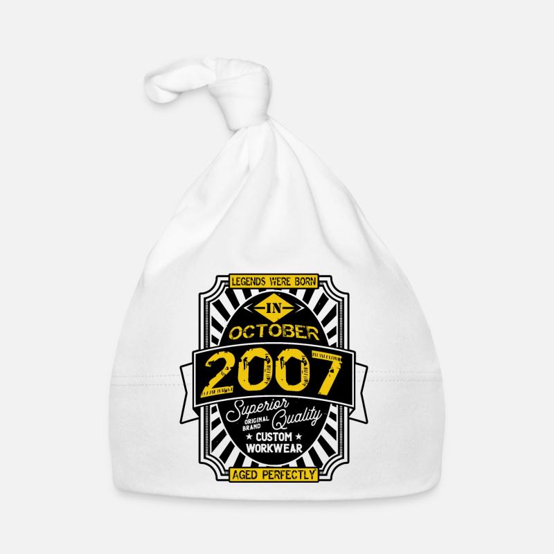 2007 OCTOBER Organic Baby Cap