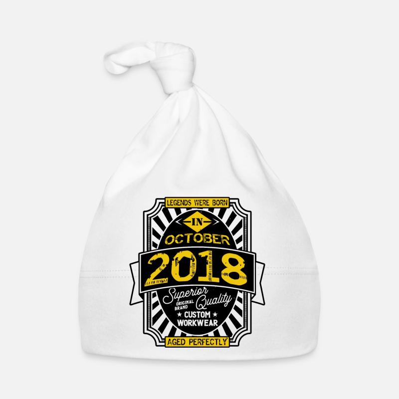 2018 OCTOBER Organic Baby Cap