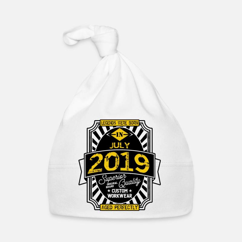 2019 JULY Bonnet bio Bébé