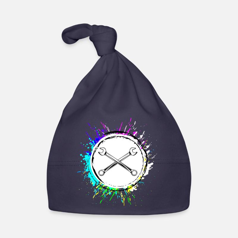Outil Symbole de clé à molette Bonnet bio Bébé
