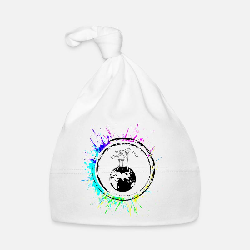 Planet Earth Organic Baby Cap