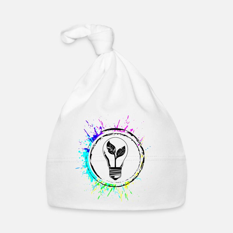 Énergie du symbole de l’ampoule Bonnet bio Bébé