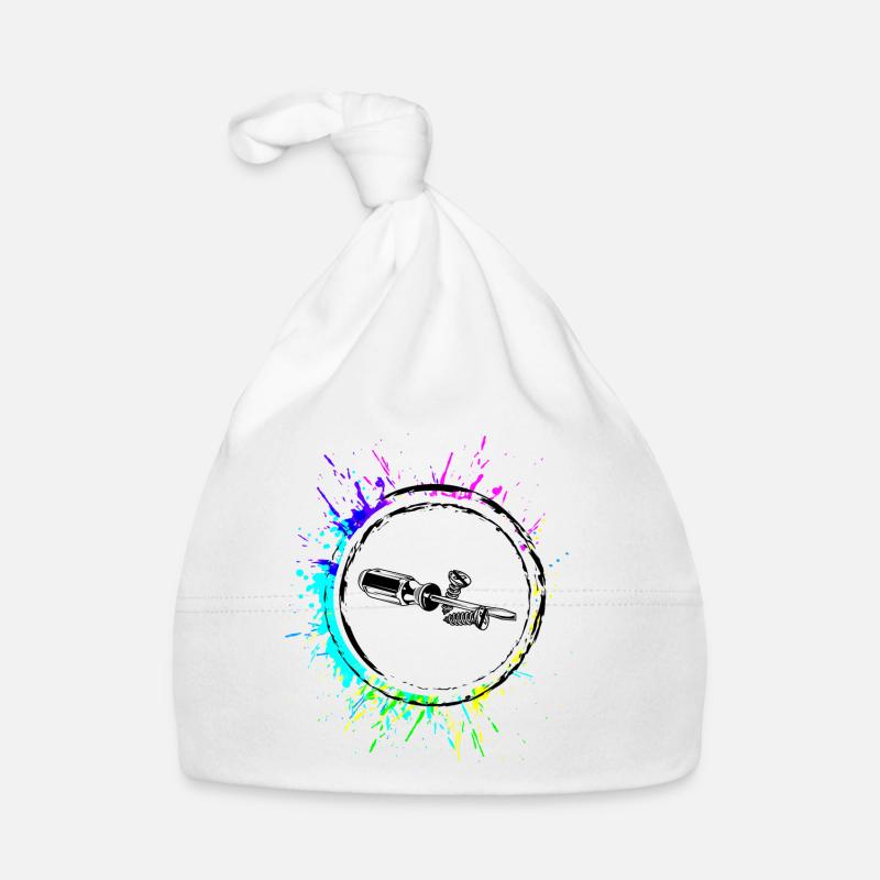 Outil de symbole de tournevis Bonnet bio Bébé