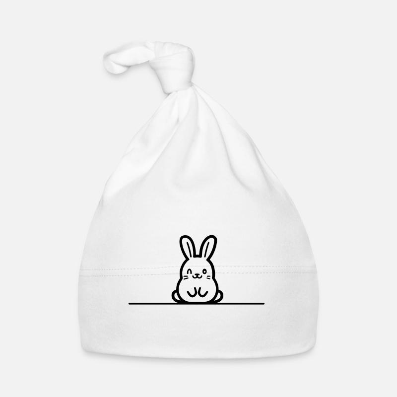 Hase Ostern Baby Bio-Mütze