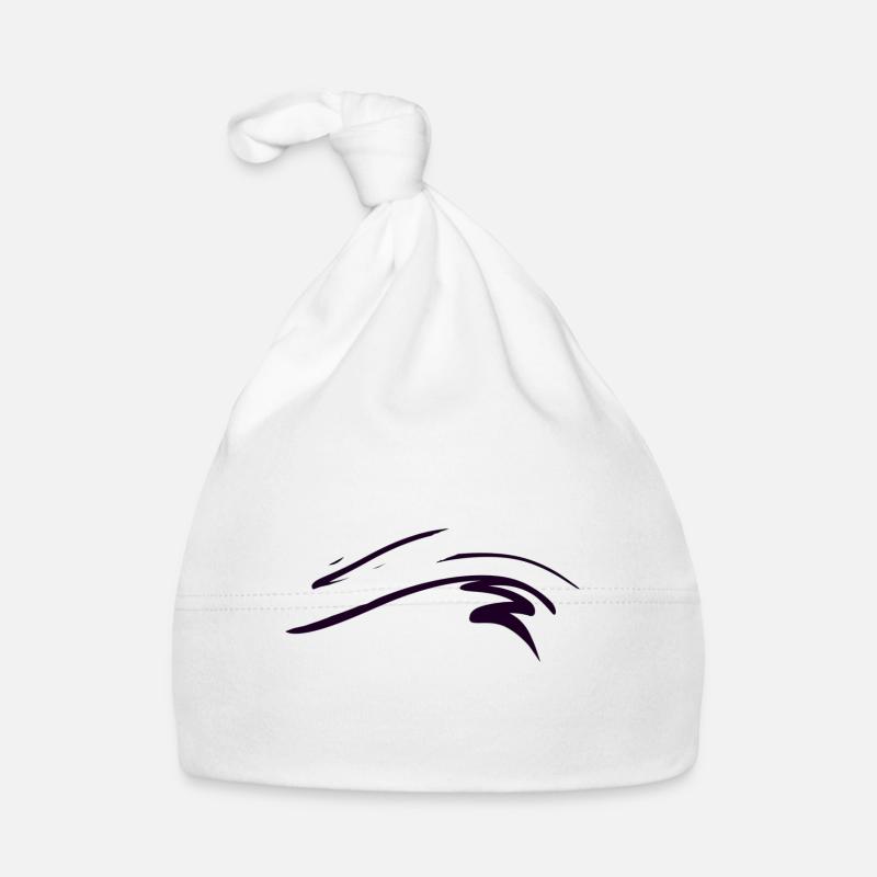 ligne ondulée ondulée Bonnet bio Bébé