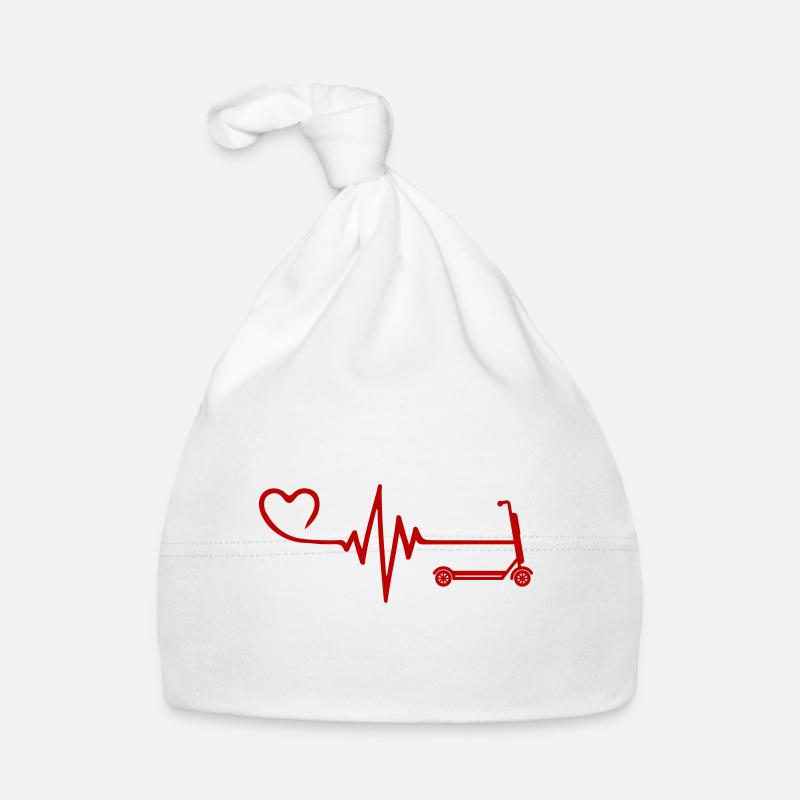 E-roller Puls Herz Liebe Baby Bio-Mütze