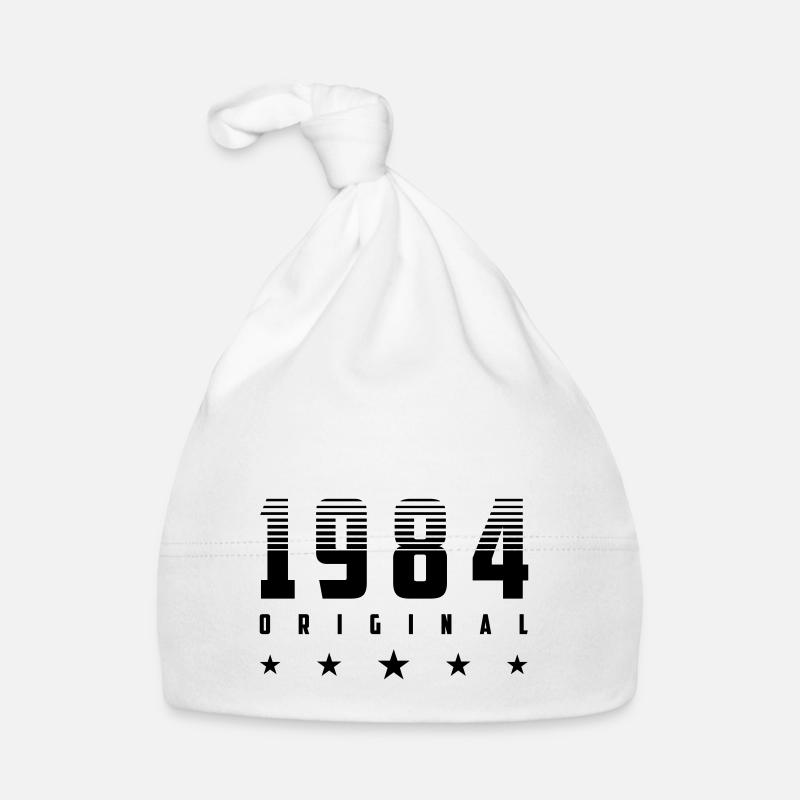 Original 1984 Geburtsjahr | Farbe änderbar | Baby Bio-Mütze