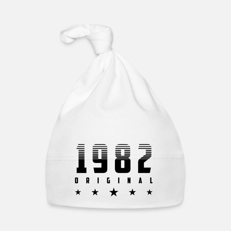 Original 1982 Geburtsjahr | Farbe änderbar | Baby Bio-Mütze