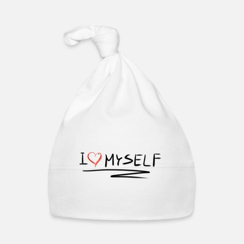 ich liebe mich selbstliebe herz Baby Bio-Mütze