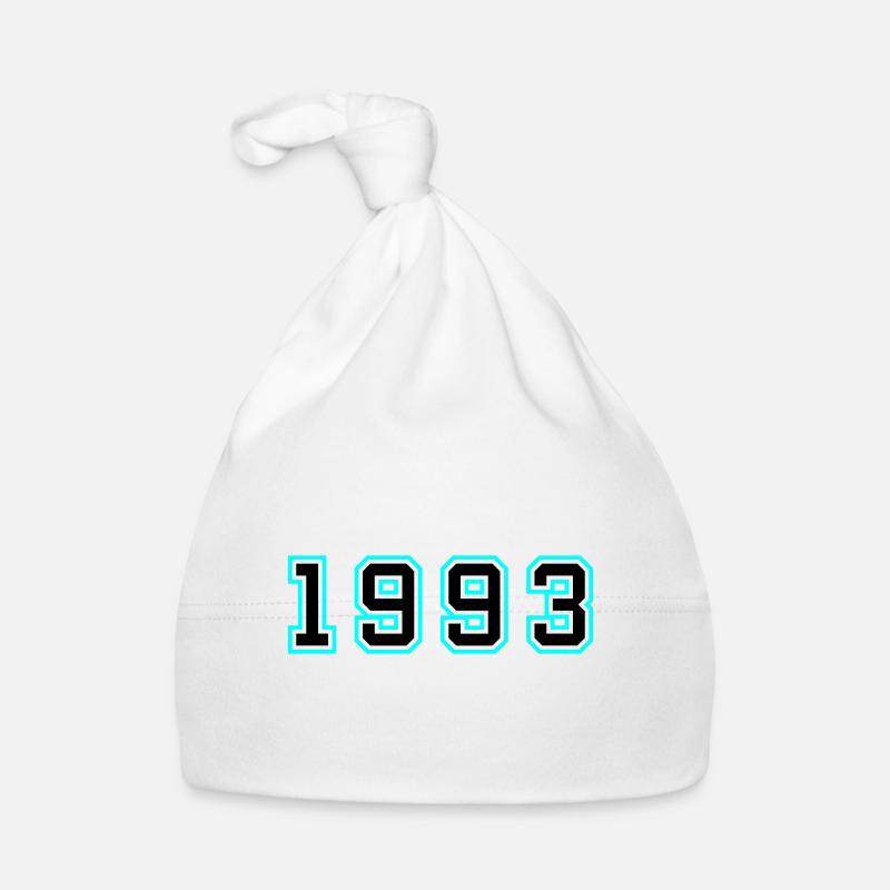 1993 Année Anniversaire Bonnet bio Bébé