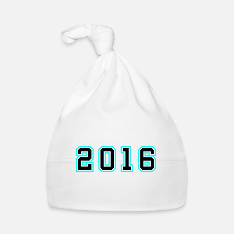 2016 Year Birthday Organic Baby Cap