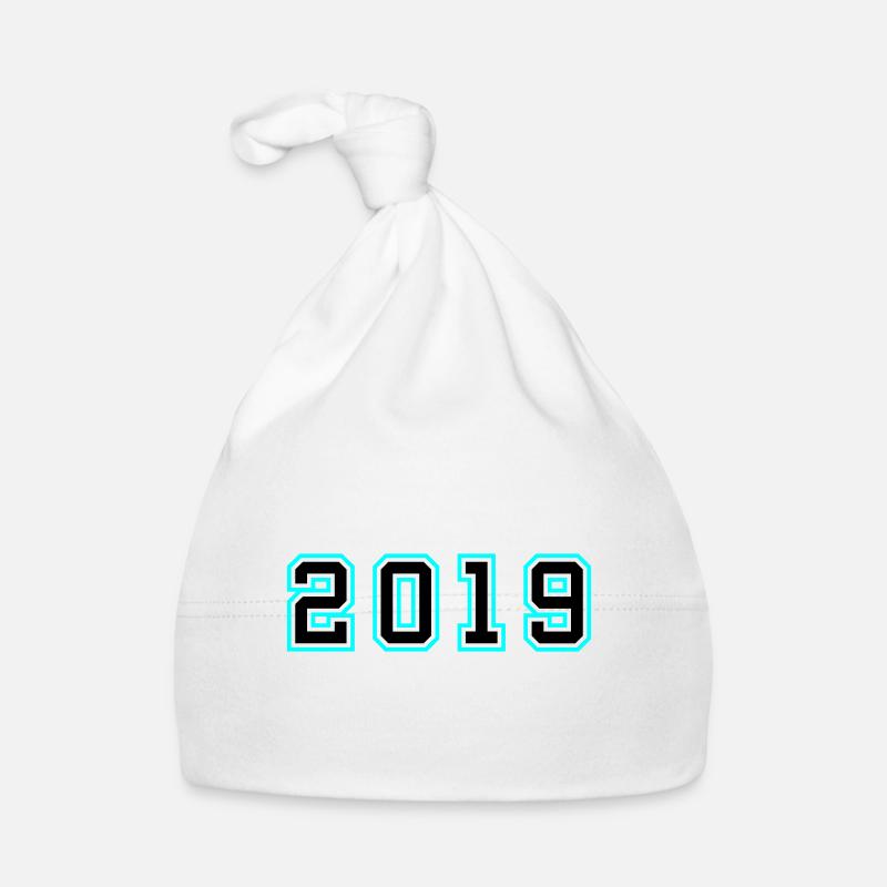 2019 Year Birthday Organic Baby Cap
