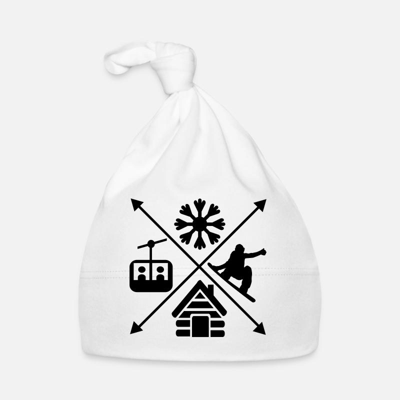 Snowboard Bonnet bio Bébé