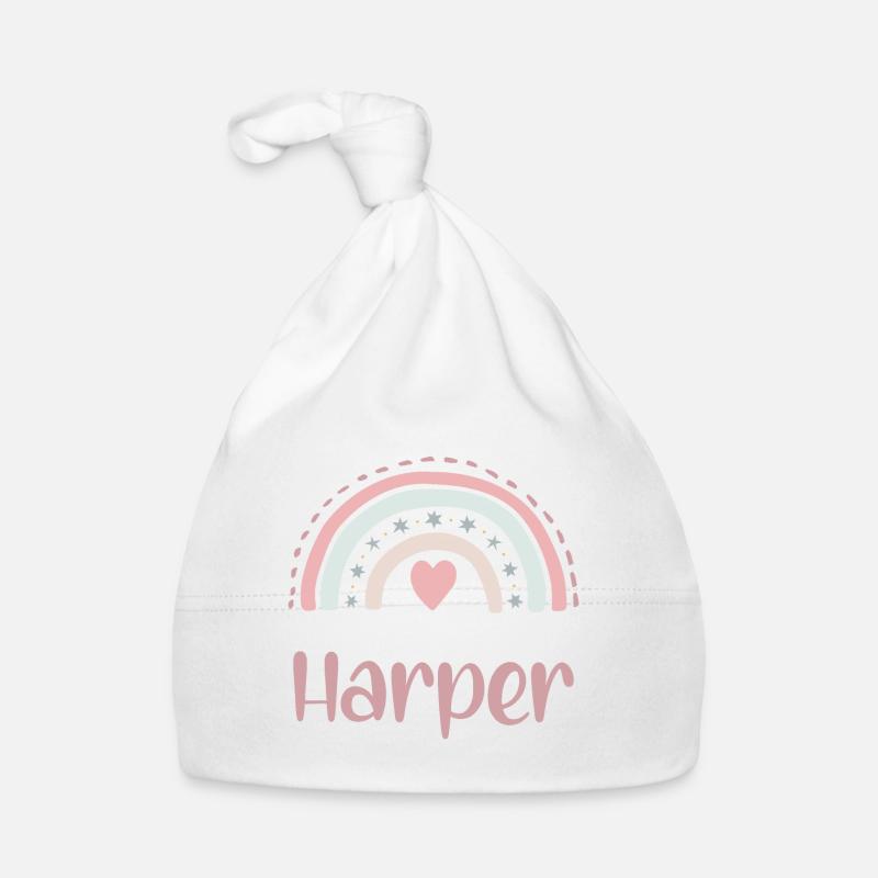 Harper nomme Rainbow Bonnet bio Bébé