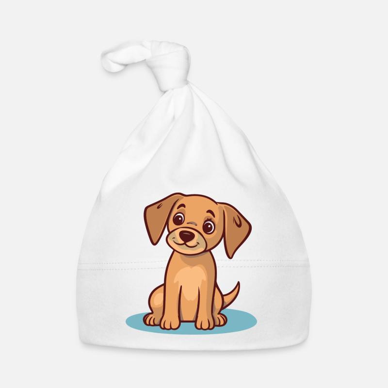 Conception de chien mignon pour les propriétaires de chiens Bonnet bio Bébé