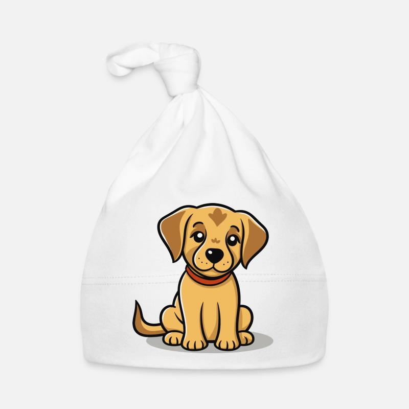 Conception de chien mignon pour les propriétaires de chiens Bonnet bio Bébé