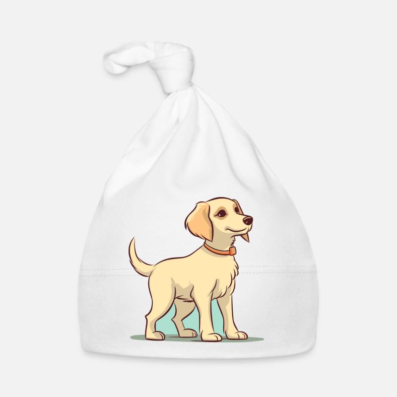 Conception de chien mignon pour les propriétaires de chiens Bonnet bio Bébé