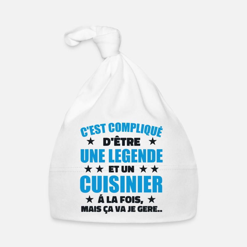 Legend & Cook Cook Gift Idea Organic Baby Cap