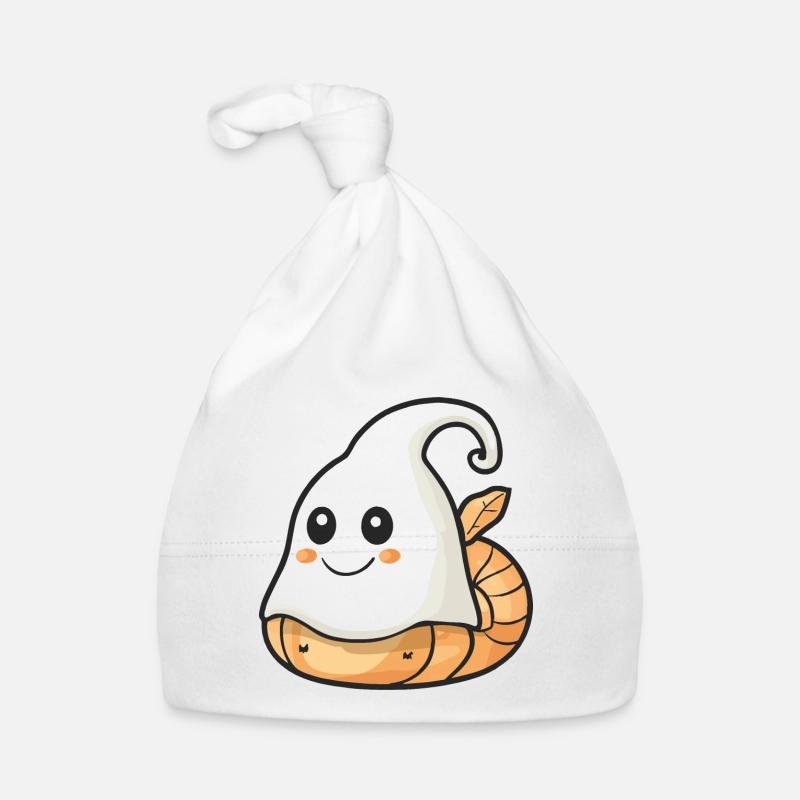 Schnecke Halloween Comic Geist Baby Bio-Mütze