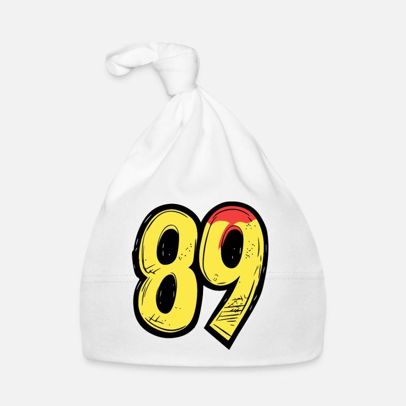 89 Numéro Coloré Bonnet bio Bébé