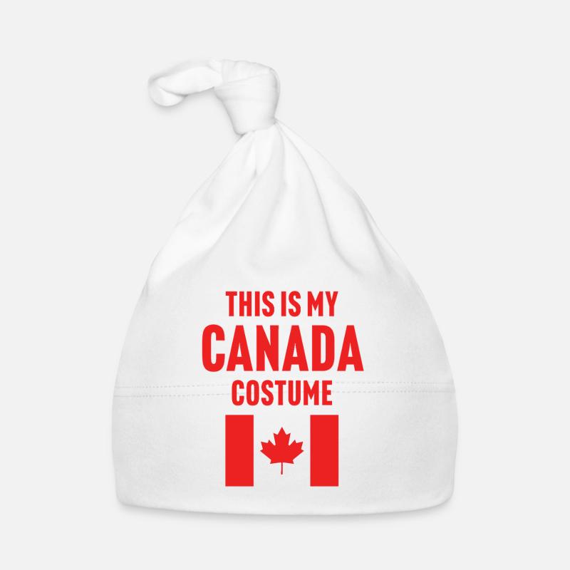 This my Canada costume Organic Baby Cap