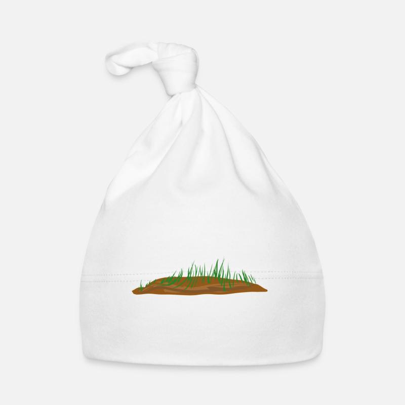earth soil grass symbol landscape Organic Baby Cap