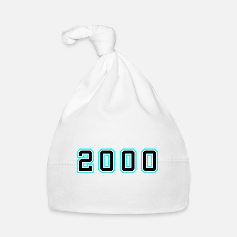 2000 Year Birthday Organic Baby Cap