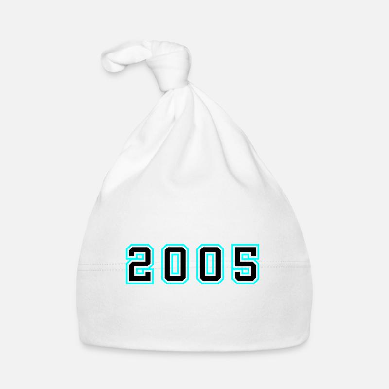 2005 Year Anniversary Organic Baby Cap