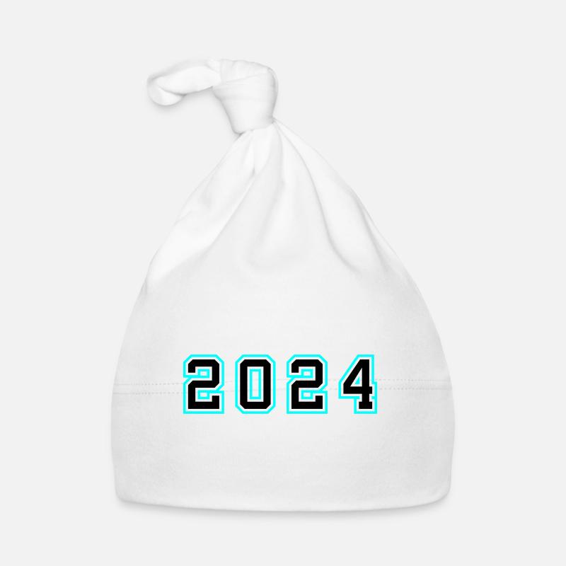 2024 Jahr Geburtstag Baby Bio-Mütze