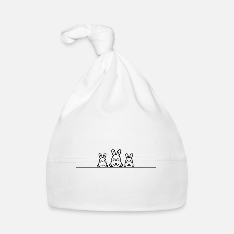 Lapin de Pâques Pâques Bonnet bio Bébé