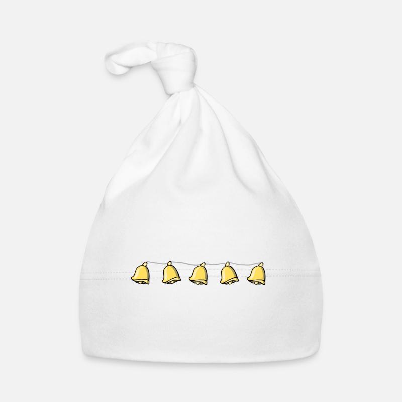 goldene glocken glocke linie töne kette Baby Bio-Mütze