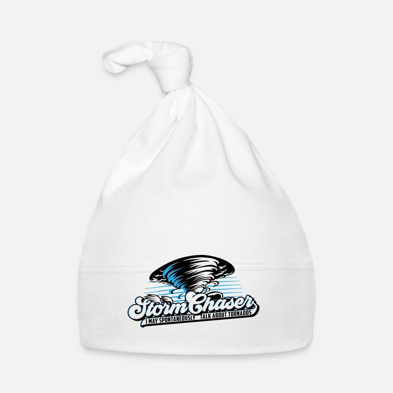 Colors can be changed | Storm Hunter Tornadoes Weather Organic Baby Cap
