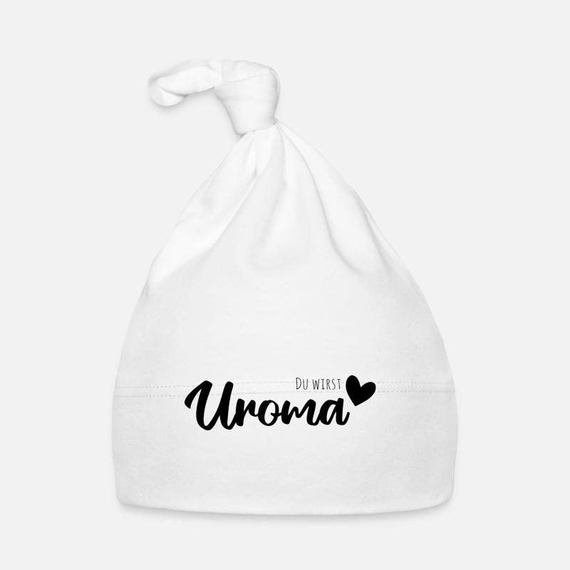Du wirst Uroma Baby Bio-Mütze