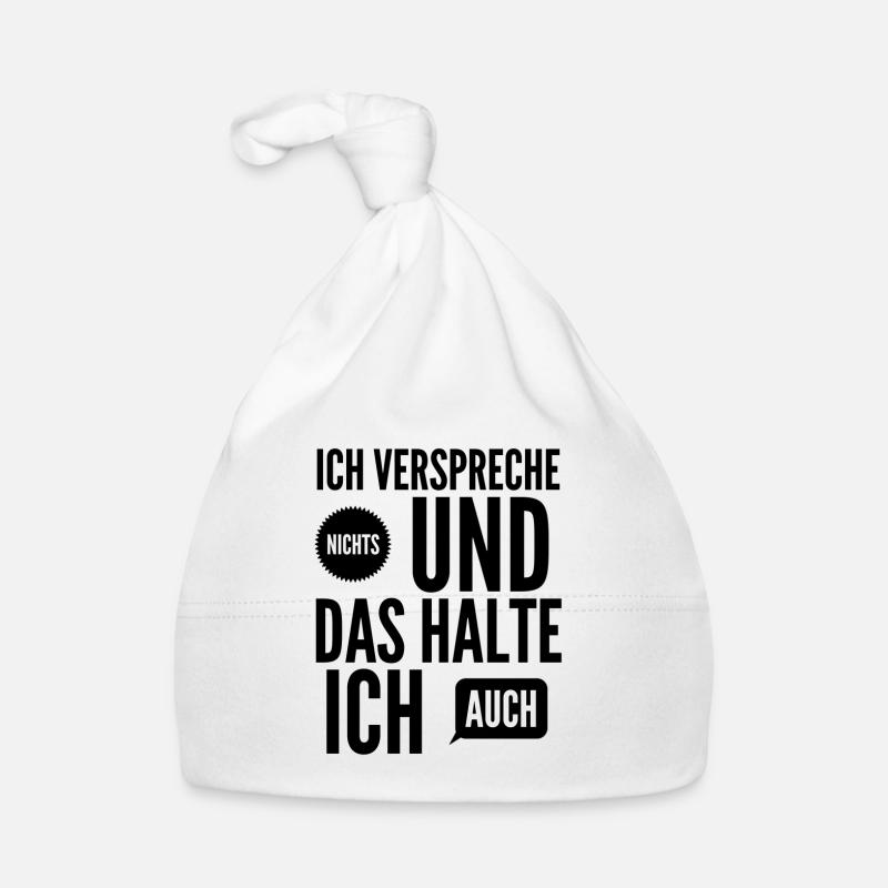 I don't make any promises and I keep that Organic Baby Cap