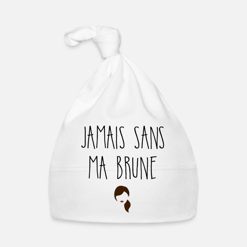 Jamais sans ma brune Bonnet bio Bébé