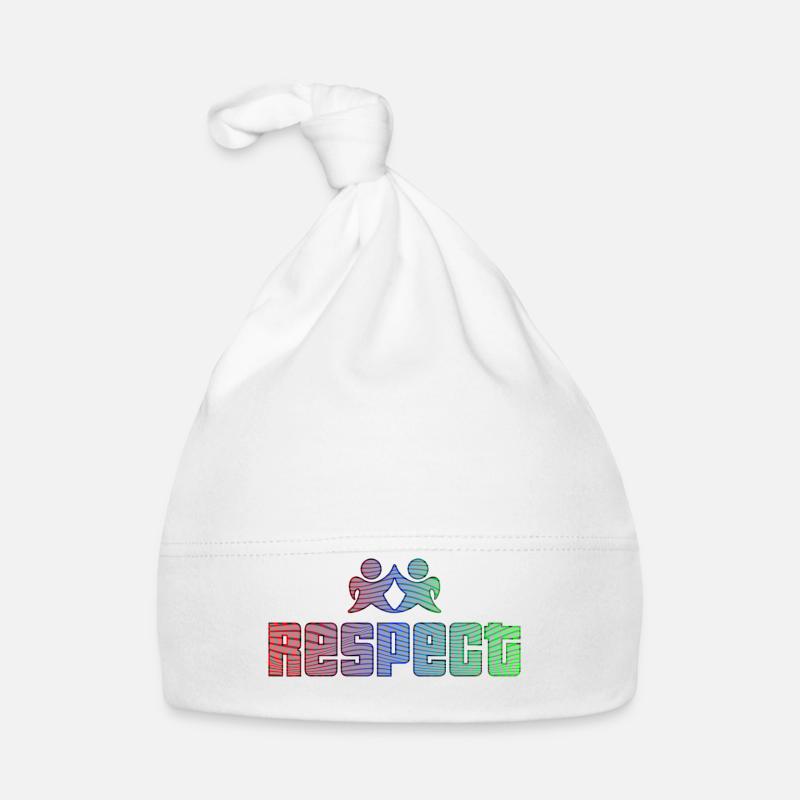 Respect respect tolerance gift idea Organic Baby Cap