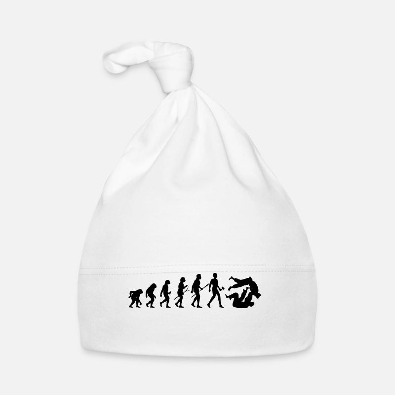 Évolution Judo | | d’arts martiaux Couleur modifiable Bonnet bio Bébé