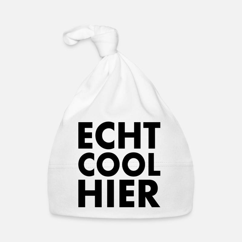 Echt cool hier Baby Bio-Mütze