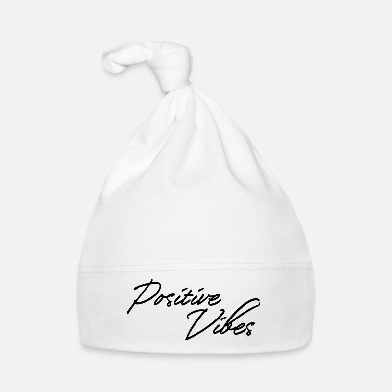 Positive Vibes Baby Bio-Mütze