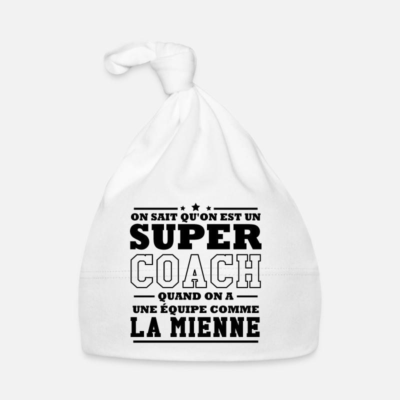 On sait qu'on est un super coach Bonnet bio Bébé