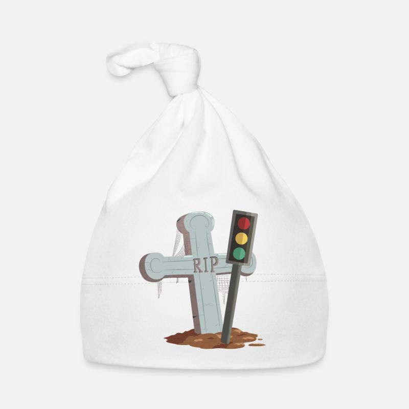 Ampel Ruhe in Frieden RIP Baby Bio-Mütze