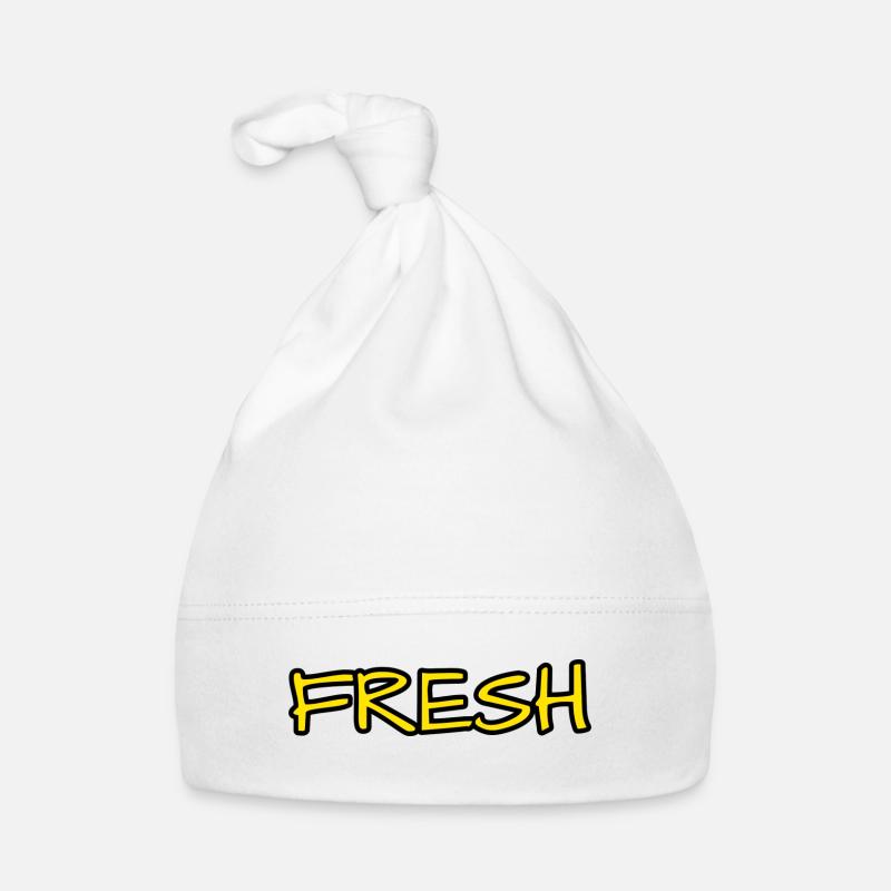 FRESH - Organic Baby Cap - white