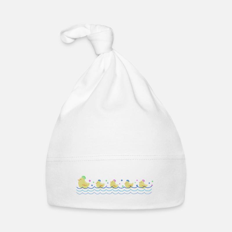Tout d’affilée - Bonnet bio Bébé - blanc