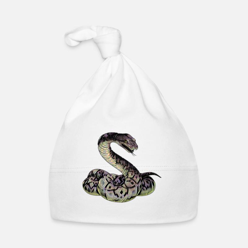 Schlange Baby Bio-Mütze