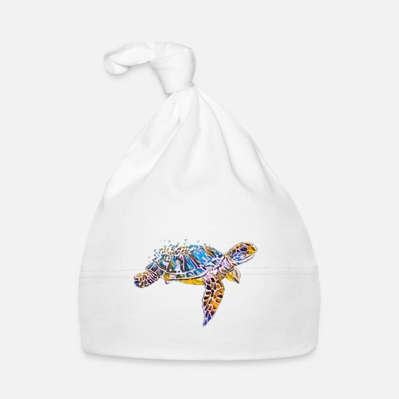 Schildkröte Baby Bio-Mütze