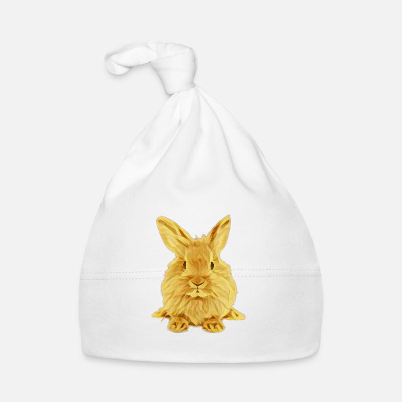 Hase Baby Bio-Mütze