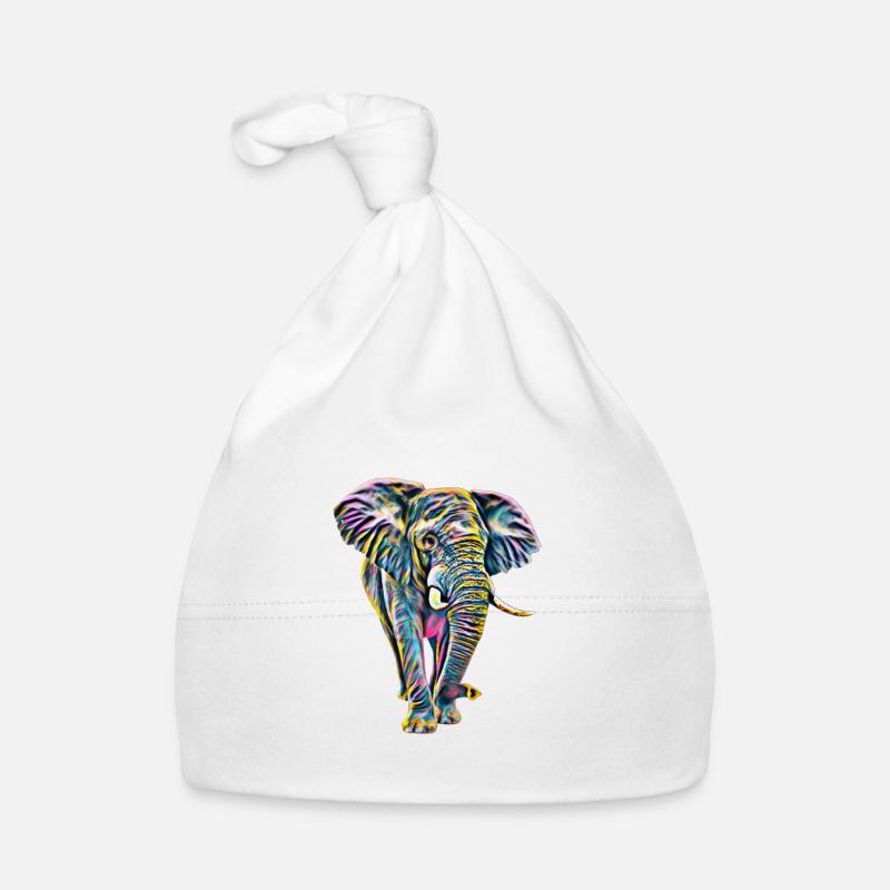 Elefant Baby Bio-Mütze